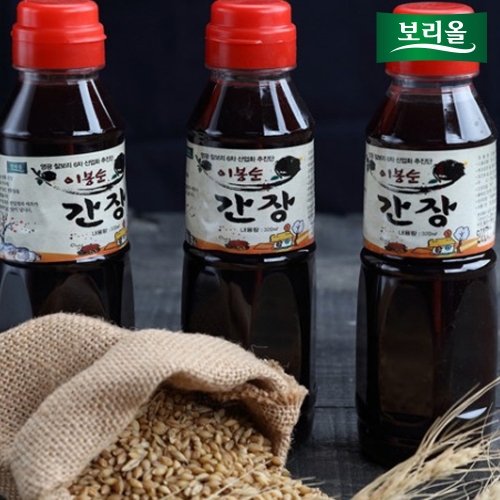 보리올 옥당골장류 전통 재래식 조선 보리 집 간장 500ml