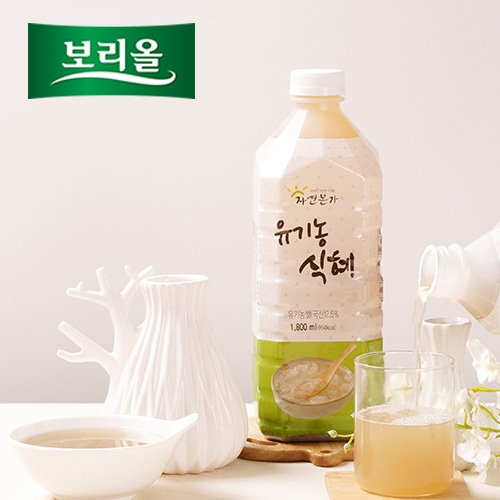 보리올 유기농 식혜 1800ml 2개