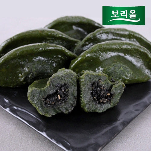 보리올 흑임자 모싯잎 송편 800g