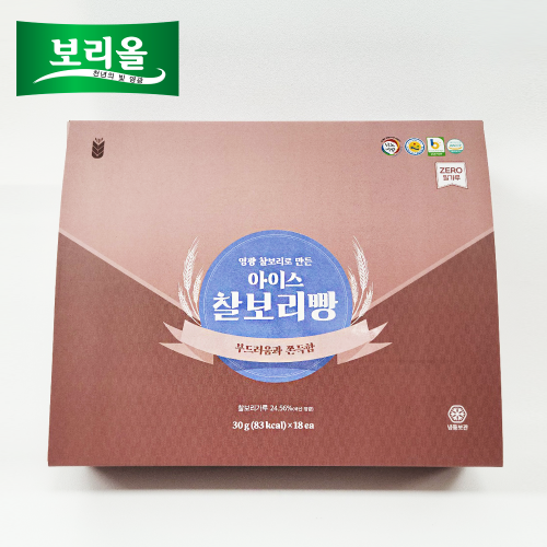 찰보리빵 선물세트 30g 18개