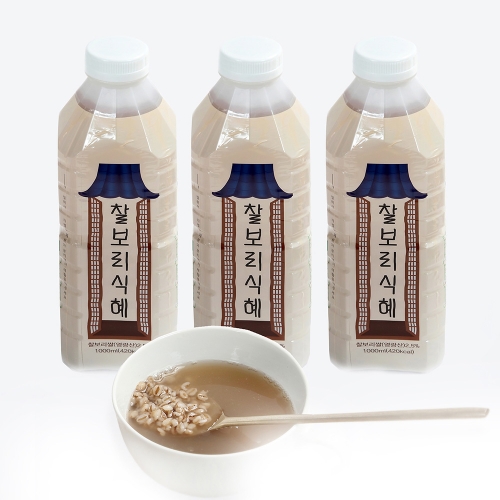 보리올 찰보리식혜 1000ml 3개 (실온)