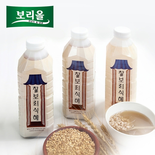 보리올 찰보리식혜 1000ml 3개 (실온)