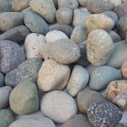 멀티칼라자갈30-50mm 1포(15kg) / multicolor pebble(고시끼자갈)