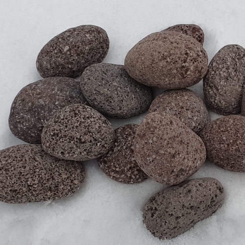 라바스톤 /화산에그스톤 붉은색 lava stone (15kg1포)