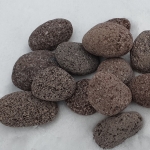 라바스톤 /화산에그스톤 붉은색 lava stone (3kg)