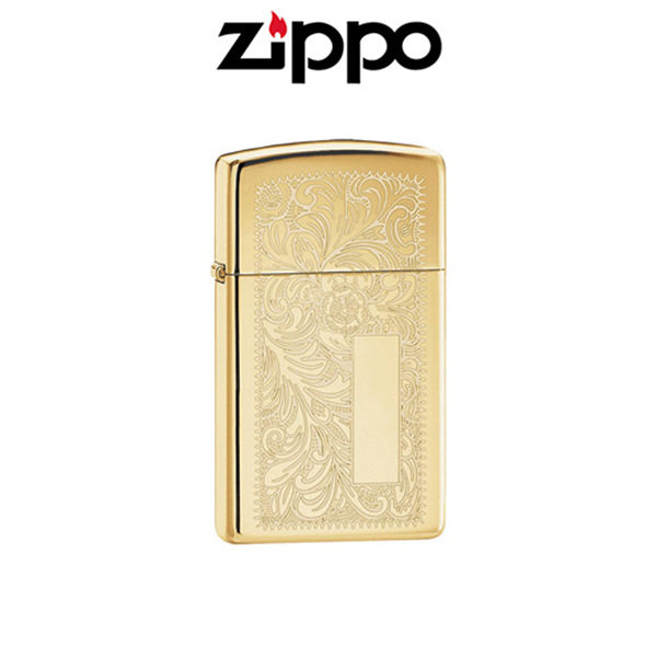 ZIPPO 1652B Slim Brass Venetian