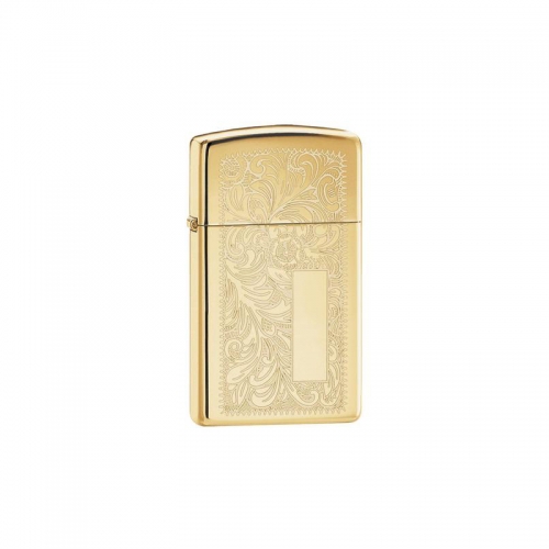 ZIPPO 1652B Slim Brass Venetian