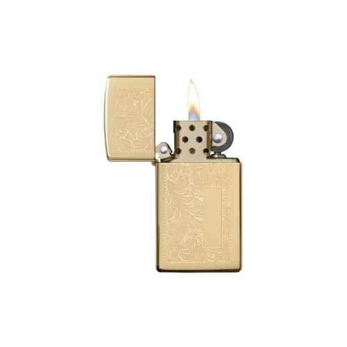 ZIPPO 1652B Slim Brass Venetian