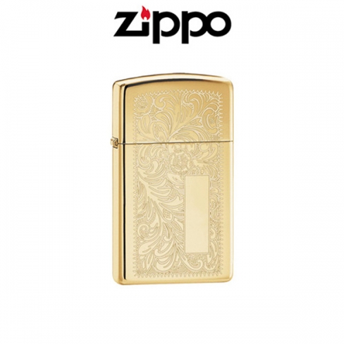 ZIPPO 1652B Slim Brass Venetian