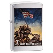 ZIPPO 29596 USMC Now All Together