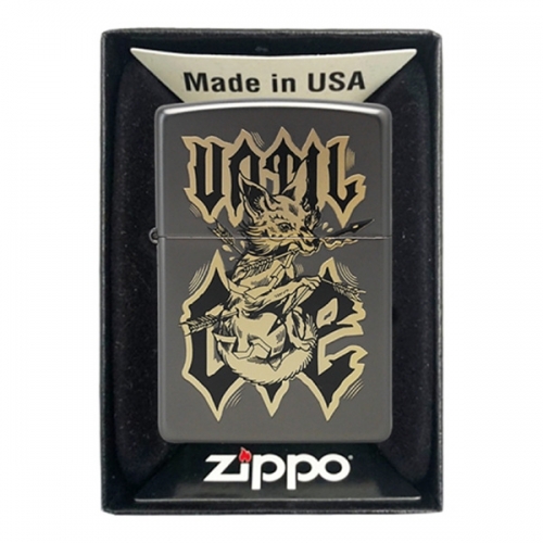 ZIPPO UNTIL I DIE FOX