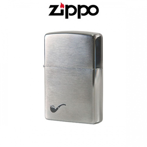 ZIPPO 200PL BR FIN PIPE LIGHTER CR