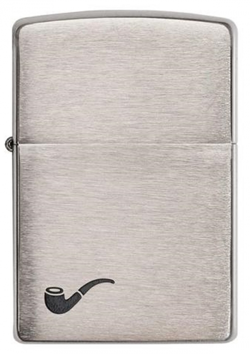 ZIPPO 200PL BR FIN PIPE LIGHTER CR