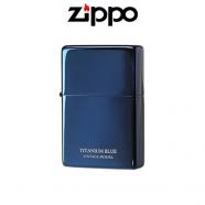 ZIPPO Titanium BLUE Vintage