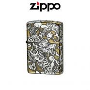 ZIPPO 5D Etching Dragon 지포 5면 에칭 드래곤