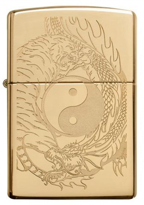 ZIPPO 49024 Tiger Dragon Design