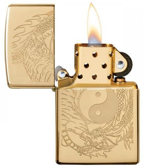 ZIPPO 49024 Tiger Dragon Design