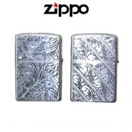 ZIPPO Sterling Silver Foliage Series