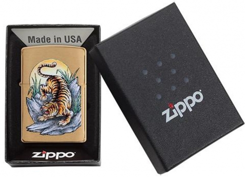 ZIPPO 49116 TATTOO TIGER