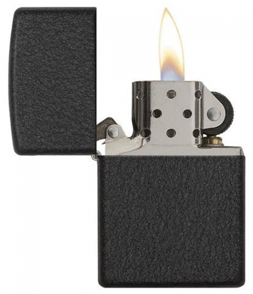 ZIPPO 236 REG BLACK CRACKLE