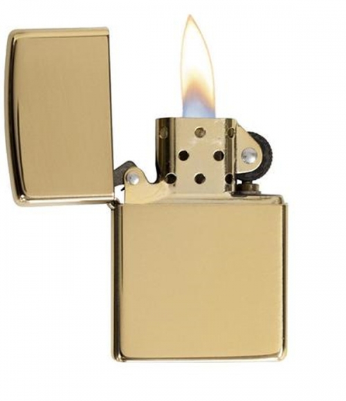 ZIPPO 254B REG H POL BRS WO/SS