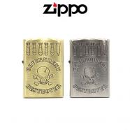ZIPPO Government Destroyer Gold & Silver