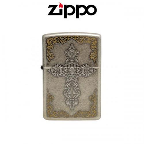 ZIPPO Antique CROSS 3 Color