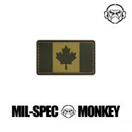 밀스펙몽키 캐나다 국기 PVC 패치 (멀티캠)