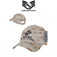 Rapid Dominance R202 Relaxed Cotton Caps, Marines, Desert Dig