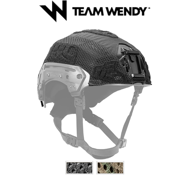 팀웬디 엑스필 카본/LTP 레일 2.0 헬멧 커버