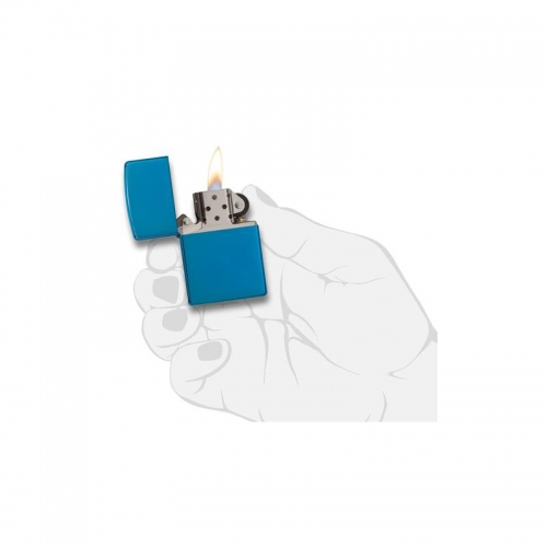 ZIPPO 20446 Classic High Polish Blue SAPPHIRE