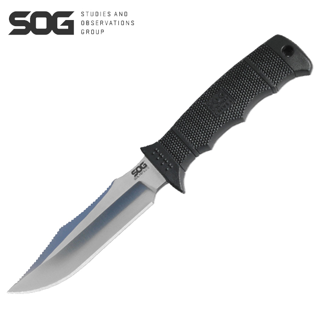 SOG SEAL Pup Elite E37N-CP Nylon Sheath - Satin, strai