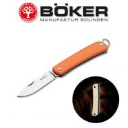 BOKER PLUS MINI TECH KNIFE GITD ORANGE