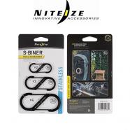 NITE IZE S-BINER 3ea SET [ #2, #3, #4 Size]