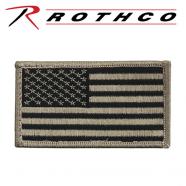 ROTHCO USA Flag Velcro Patch (TAN)