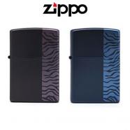 ZIPPO Zebra Pattern Pu Bu