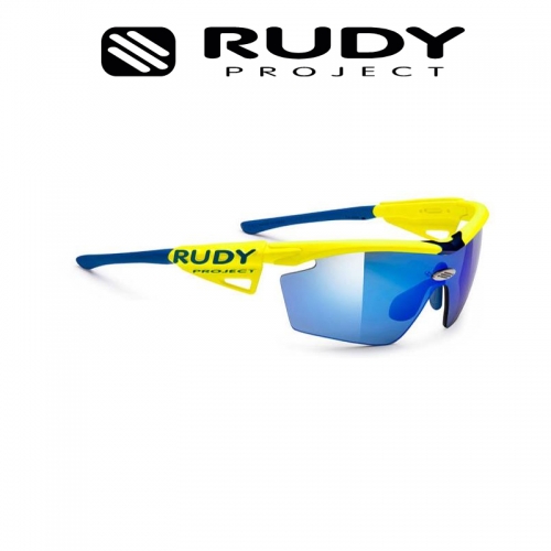 RUDY PROJECT - Genetyk Racing PRO Yellow Fluo MultiLaser Blue