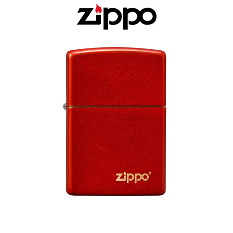 ZIPPO 49475ZL Metallic Red Lasered