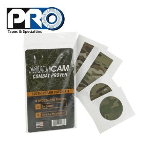 Pro Tapes & Specialties MultiCam Cloth Repair Patch Kit - 멀티캠 의류 수선 킷 (멀티캠)