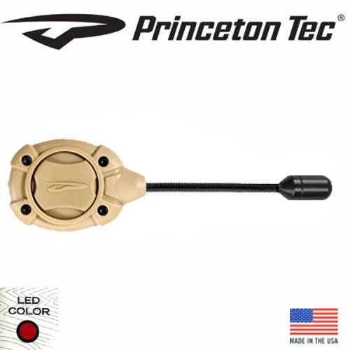 Princeton Tec SWITCH MPLS Helmet Light 프린스톤 텍 포인트 MPLS 헬멧 라이트 TAN (탄 컬러 , 레드 라이트 )