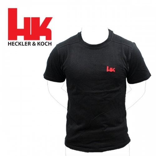 H&K Logo T Shirts - 헤클러 앤 코흐 로고 티셔츠 (검정)