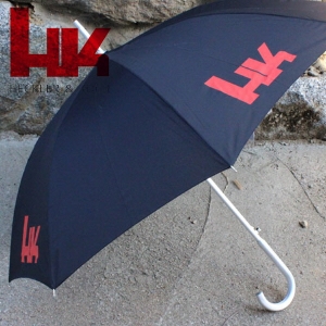 H&K Logo Lightmatic Umbrella - 헤클러 앤 코흐 로고 경량 우산