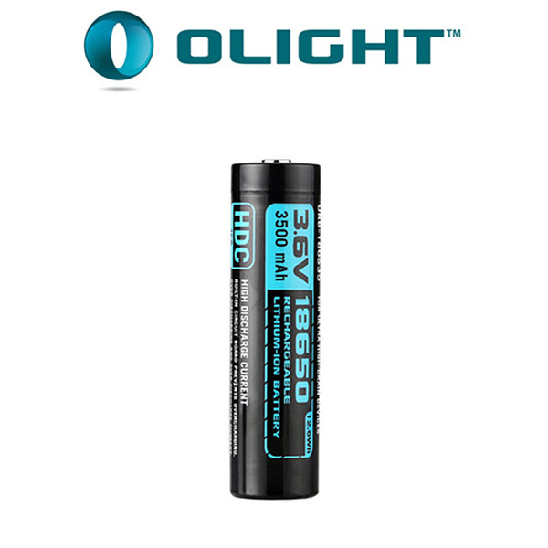 Olight HDC 18650 3.6V 3500mAh 충전용 배터리