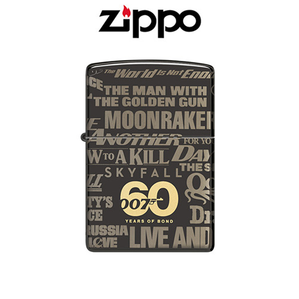 ZIPPO 48576 X James Bond 60th Anniversary Collectible