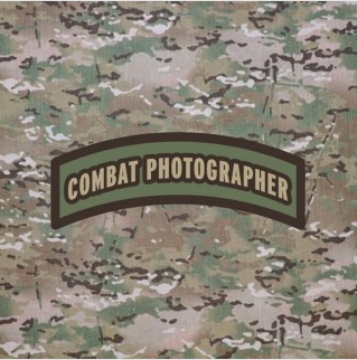 [E9] Combat Patch " Combat Photographer" - 컴뱃 패치 "컴뱃 포토그래퍼"