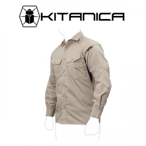 키타니카 LWV 롱 슬리브 셔츠 (카키)