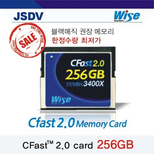 CFast 2.0 메모리 256GB (선주문)