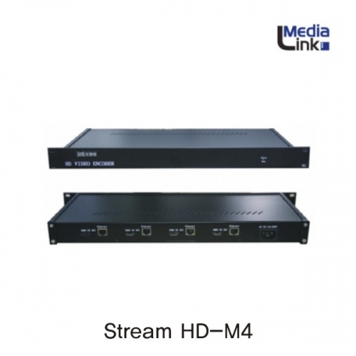 Stream HD - M4 [HDMI/SDI 4채널 멀티 인코더, IPTV, 인터넷방송, 케이블방송]