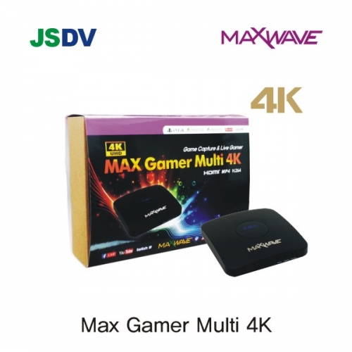 Max Gamer Multi 4K [외장형 USB 캡처장비/게임방송/유튜브방송]