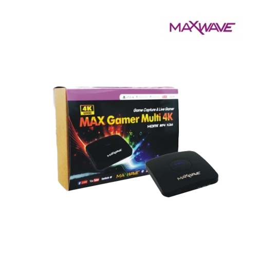 Max Gamer Multi 4K [외장형 USB 캡처장비/게임방송/유튜브방송]
